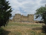 I resti del castello genovese